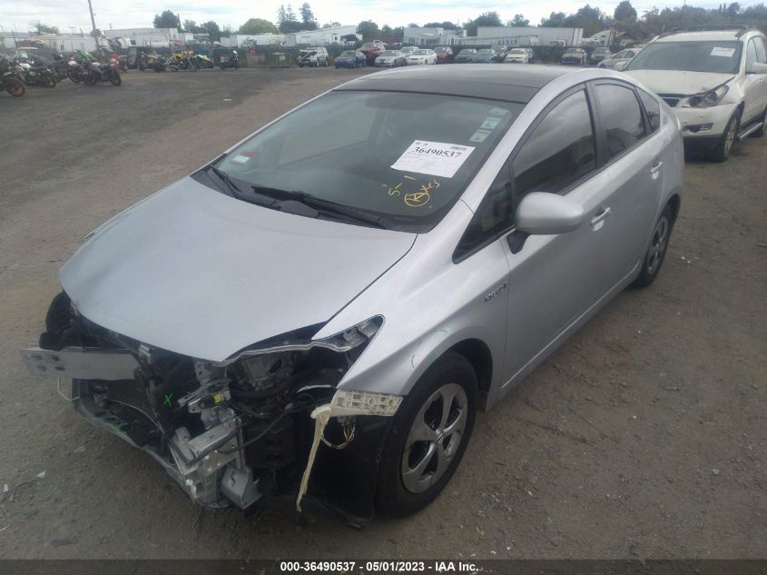 2015 TOYOTA PRIUS FOUR - JTDKN3DU4F1890353
