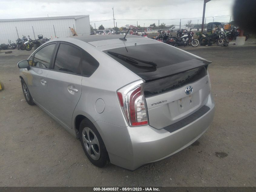 2015 TOYOTA PRIUS FOUR - JTDKN3DU4F1890353