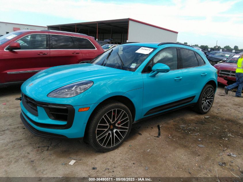 2022 PORSCHE MACAN S - WP1AG2A59NLB20566