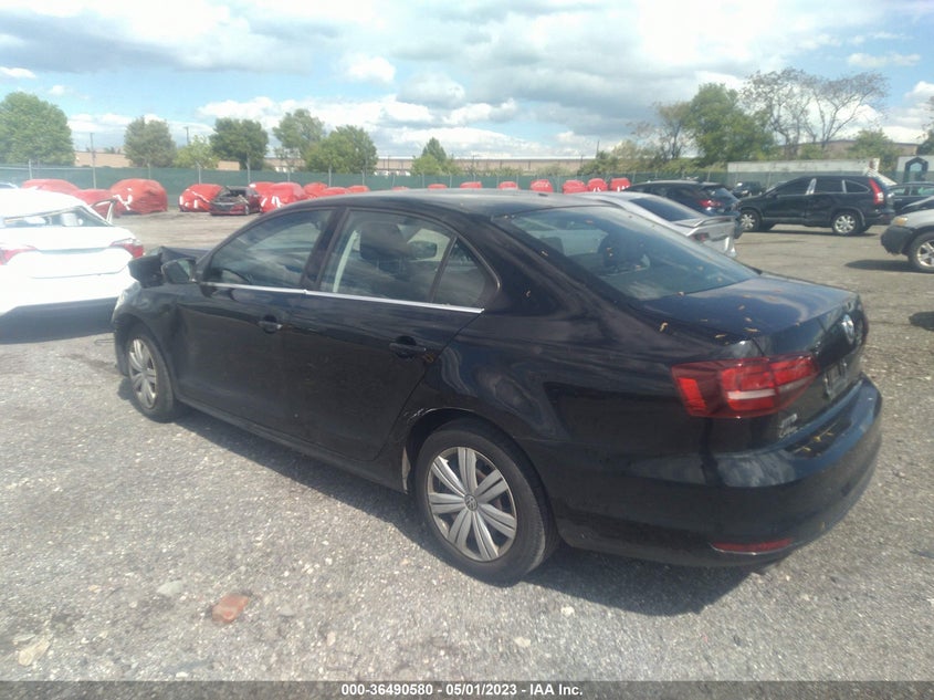 VIN 3VW2B7AJ4HM407909 2017 VOLKSWAGEN JETTA 1.4T S