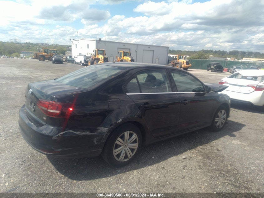 VIN 3VW2B7AJ4HM407909 2017 VOLKSWAGEN JETTA 1.4T S