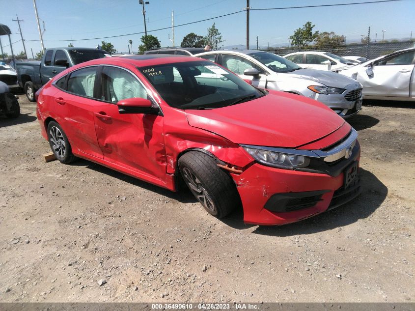 2017 HONDA CIVIC SEDAN EX - 2HGFC2F71HH557090