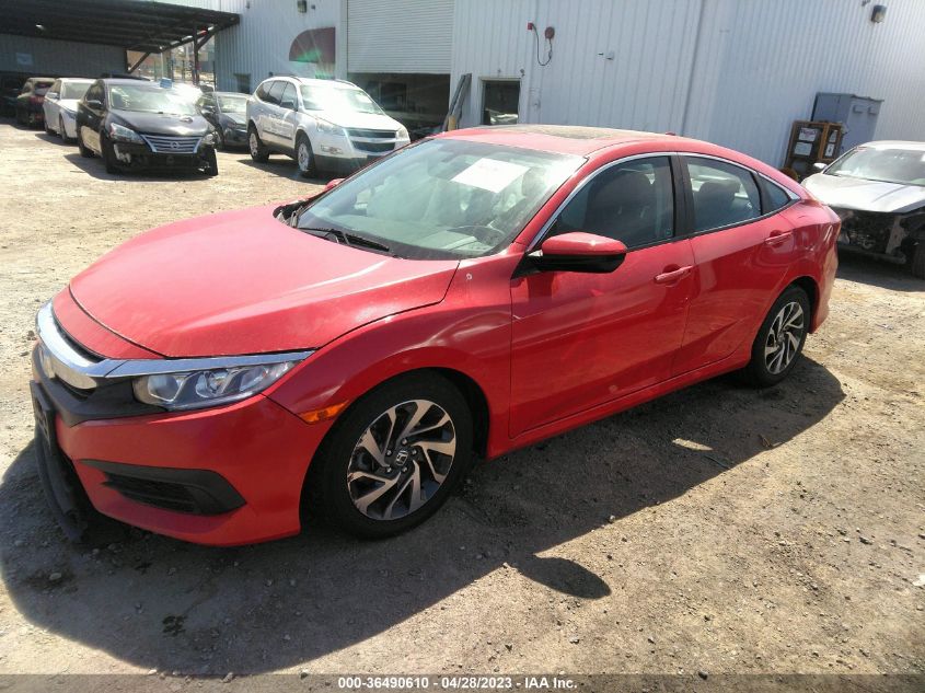 2017 HONDA CIVIC SEDAN EX - 2HGFC2F71HH557090