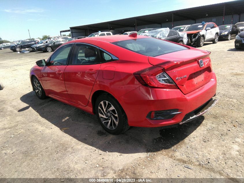 2017 HONDA CIVIC SEDAN EX - 2HGFC2F71HH557090