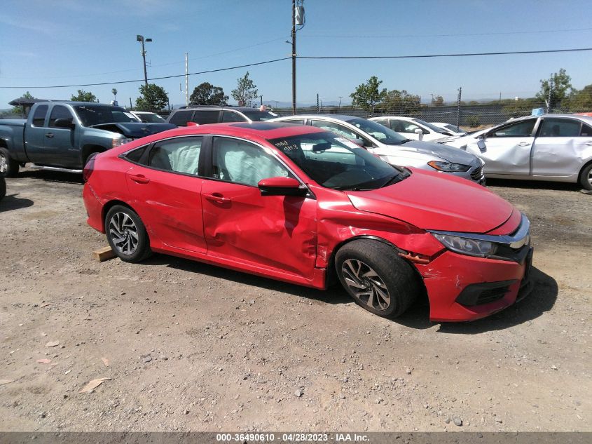 2017 HONDA CIVIC SEDAN EX - 2HGFC2F71HH557090