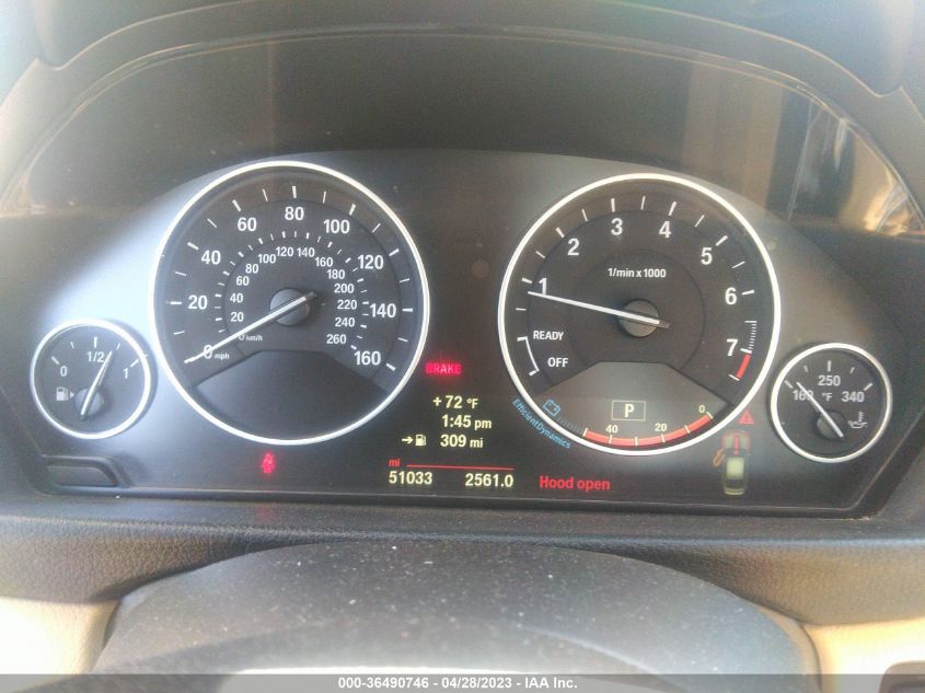 2014 BMW 3 SERIES 328I - WBA3A5G56ENP33394