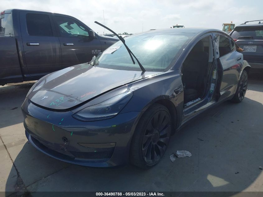 2021 TESLA MODEL 3 PERFORMANCE - 5YJ3E1EC0MF025284