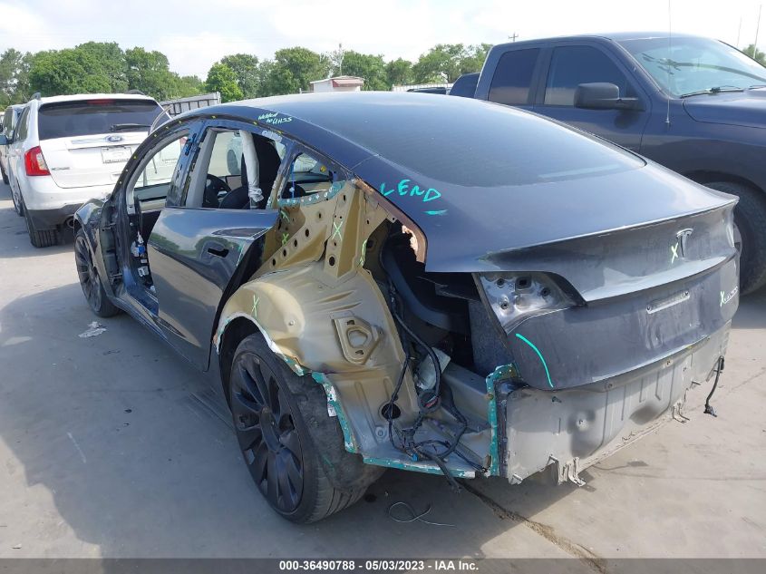 2021 TESLA MODEL 3 PERFORMANCE - 5YJ3E1EC0MF025284
