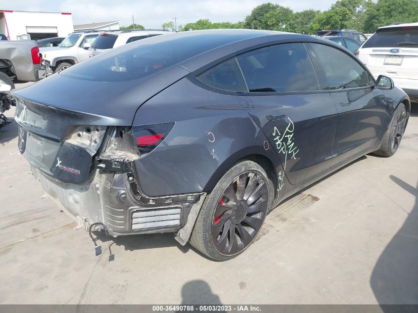 2021 TESLA MODEL 3 PERFORMANCE - 5YJ3E1EC0MF025284