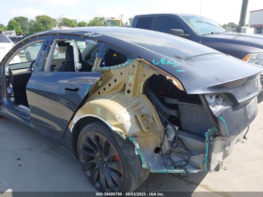 2021 TESLA MODEL 3 PERFORMANCE - 5YJ3E1EC0MF025284