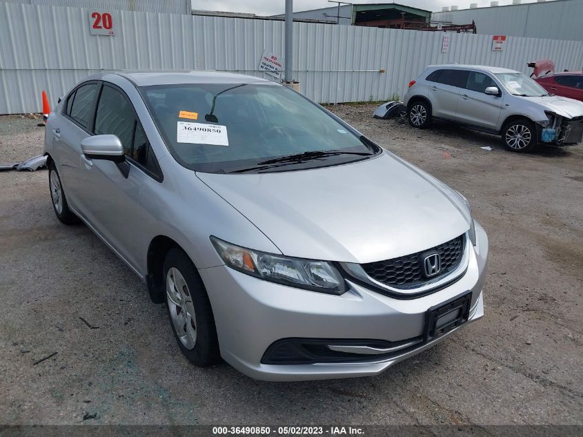 2015 HONDA CIVIC SEDAN LX - 19XFB2E50FE013674