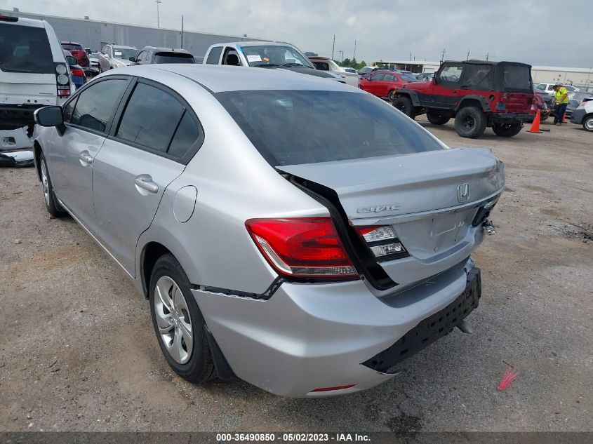 2015 HONDA CIVIC SEDAN LX - 19XFB2E50FE013674