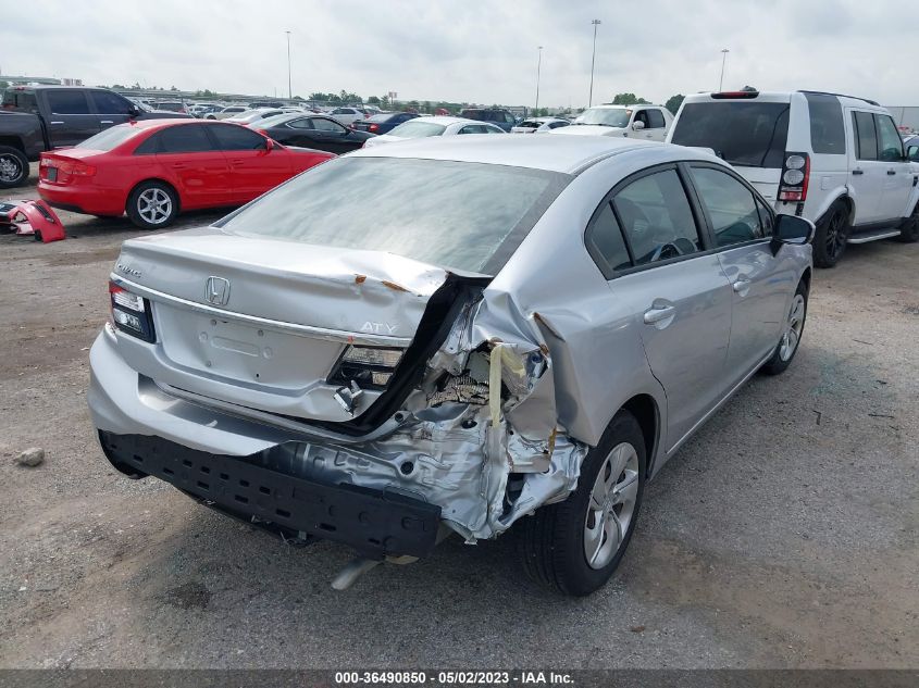 2015 HONDA CIVIC SEDAN LX - 19XFB2E50FE013674