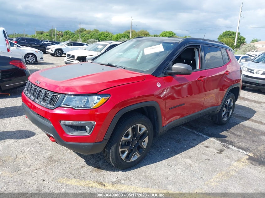 VIN 3C4NJDDB5JT348290 2018 JEEP COMPASS TRAILHAWK