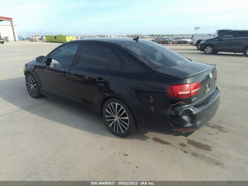 2015 VOLKSWAGEN JETTA SEDAN 1.8T SPORT - 3VWD17AJ3FM428050