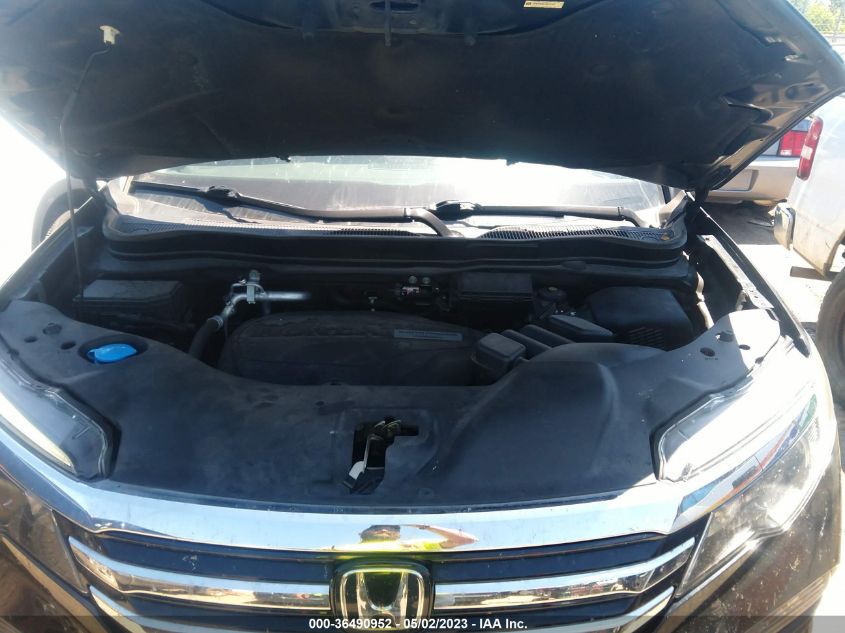 2016 HONDA PILOT ELITE - 5FNYF6H01GB107692
