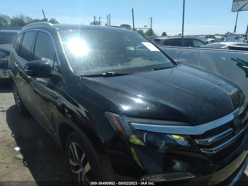 2016 HONDA PILOT ELITE - 5FNYF6H01GB107692