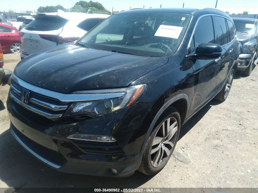 2016 HONDA PILOT ELITE - 5FNYF6H01GB107692
