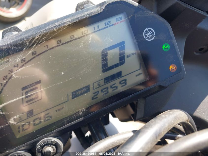 2020 YAMAHA YZFR3 A MH3RH18Y8LK003674