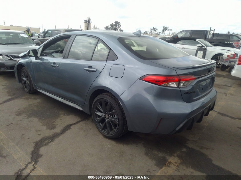 VIN JTDP4MCE7P3516365 2023 TOYOTA COROLLA SE