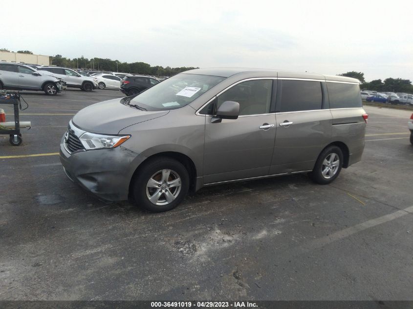 2013 NISSAN QUEST SV - JN8AE2KP8D9070492