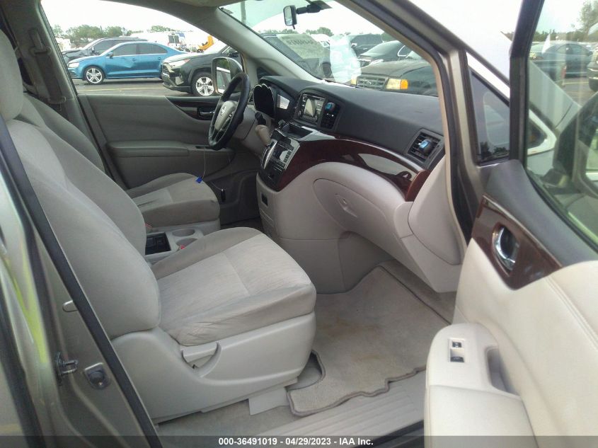 2013 NISSAN QUEST SV - JN8AE2KP8D9070492
