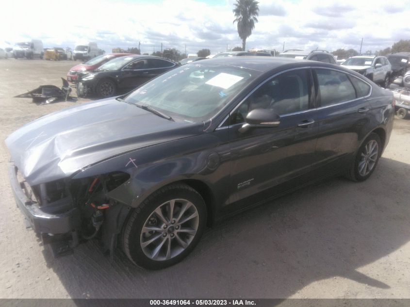 2018 FORD FUSION ENERGI SE - 3FA6P0PU4JR274551