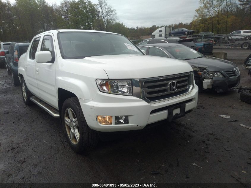 2014 HONDA RIDGELINE RTL - 5FPYK1F53EB001052