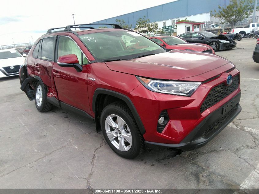 2019 TOYOTA RAV4 HYBRID XLE - JTMRWRFV4KD008319