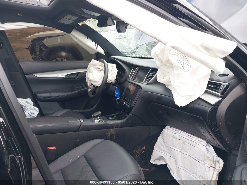 VIN 3PCAJ5BAXMF112218 2021 INFINITI QX50 LUXE