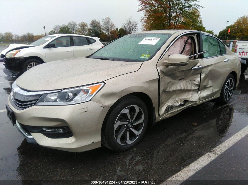 2016 HONDA ACCORD SEDAN EX-L - 1HGCR3F89GA011117