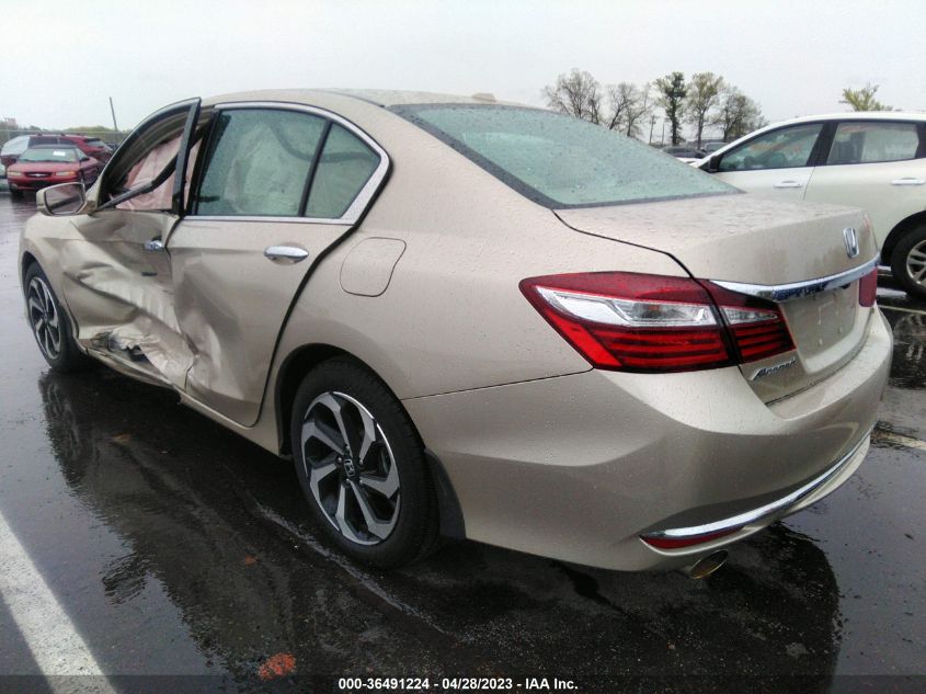 2016 HONDA ACCORD SEDAN EX-L - 1HGCR3F89GA011117