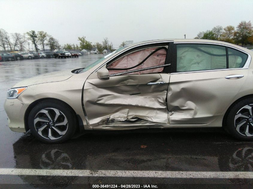 2016 HONDA ACCORD SEDAN EX-L - 1HGCR3F89GA011117