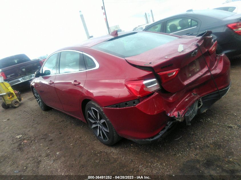 2020 CHEVROLET MALIBU RS - 1G1ZG5ST3LF112552