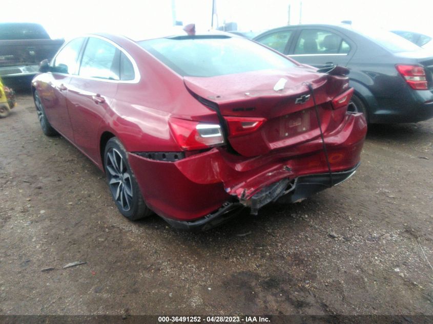 2020 CHEVROLET MALIBU RS - 1G1ZG5ST3LF112552