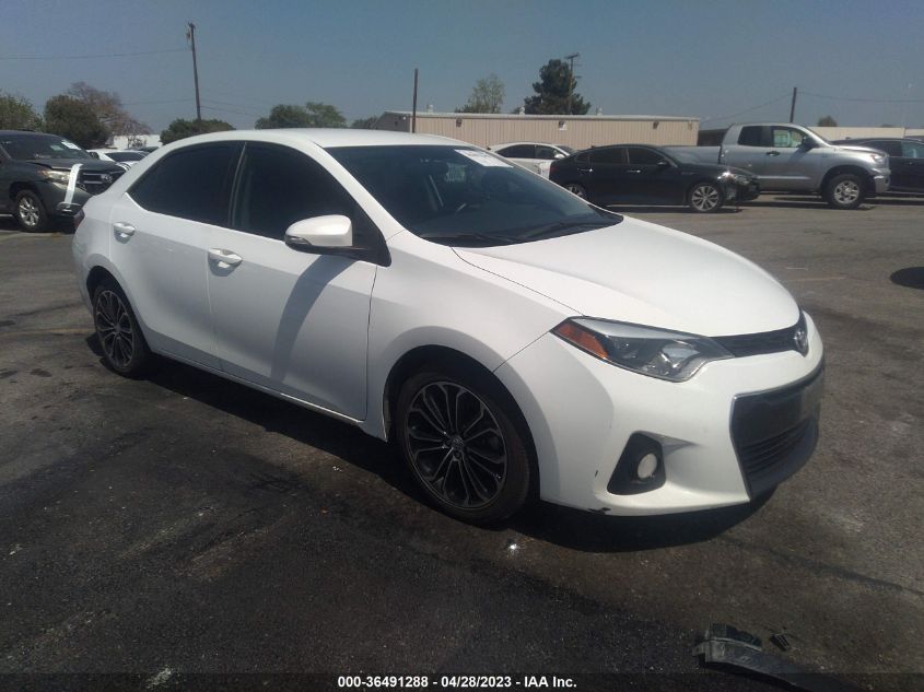 2015 TOYOTA COROLLA L/LE/S/S PLUS/LE PLUS - 5YFBURHE4FP351493