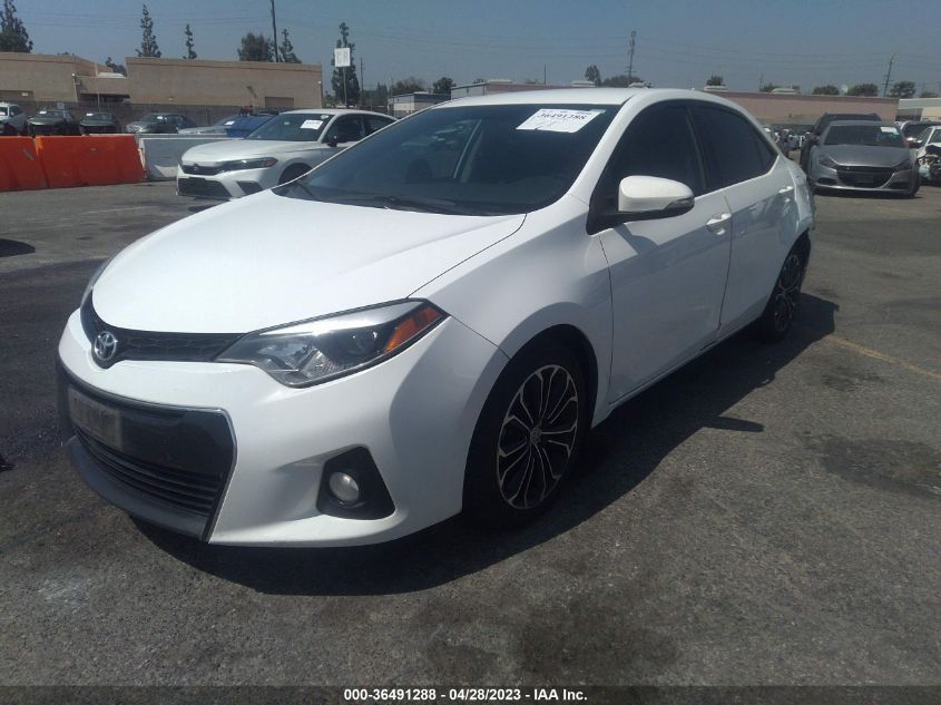 2015 TOYOTA COROLLA L/LE/S/S PLUS/LE PLUS - 5YFBURHE4FP351493