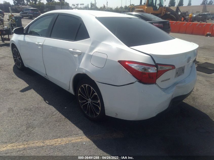 2015 TOYOTA COROLLA L/LE/S/S PLUS/LE PLUS - 5YFBURHE4FP351493