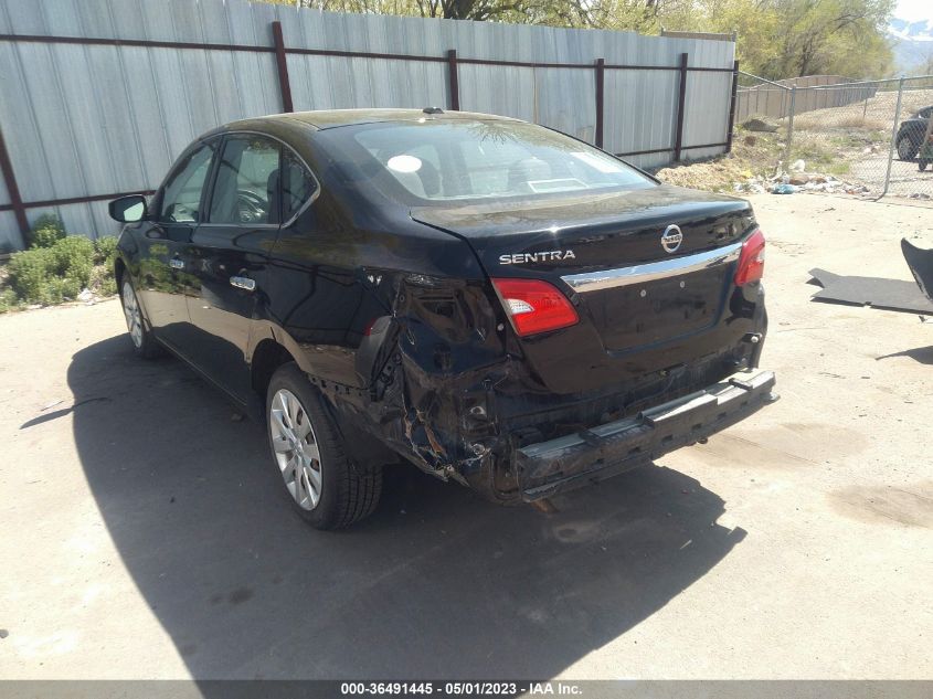 2017 NISSAN SENTRA SV - 3N1AB7AP3HL717058