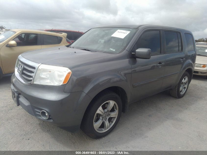 2013 HONDA PILOT EX - 5FNYF3H49DB039087