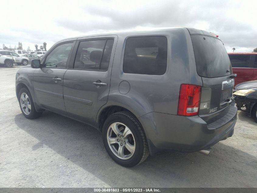 2013 HONDA PILOT EX - 5FNYF3H49DB039087
