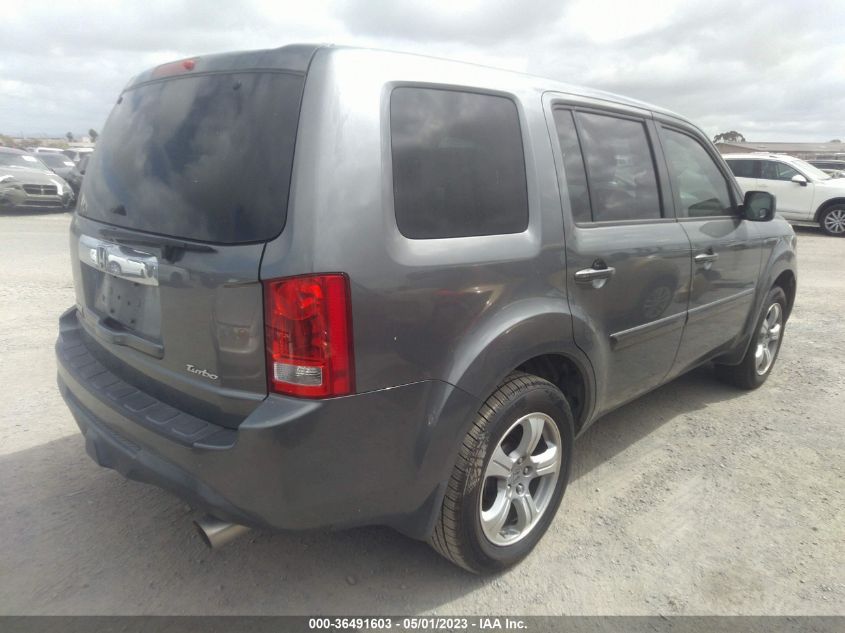 2013 HONDA PILOT EX - 5FNYF3H49DB039087
