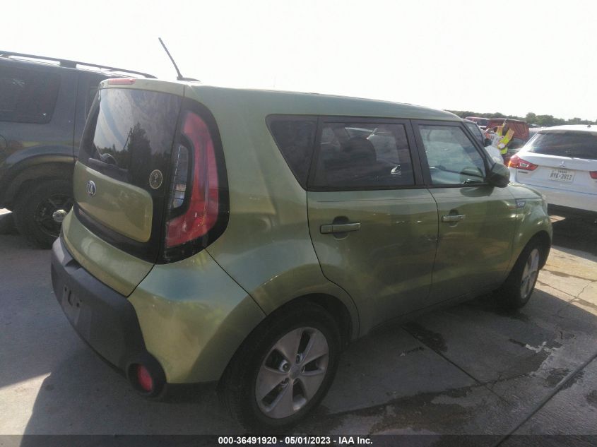 2015 KIA SOUL BASE - KNDJN2A24F7761034