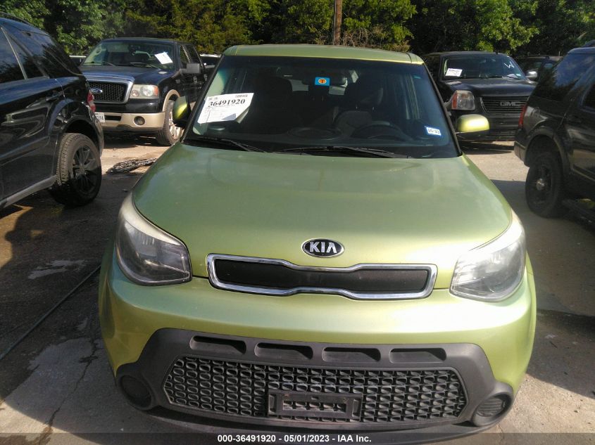 2015 KIA SOUL BASE - KNDJN2A24F7761034
