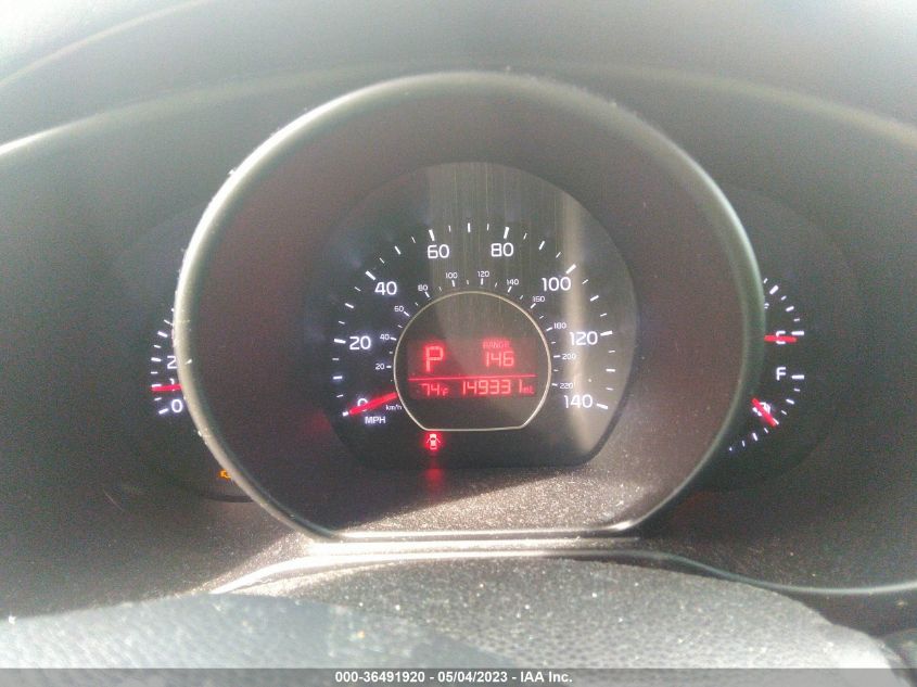 2015 KIA SOUL BASE - KNDJN2A24F7761034