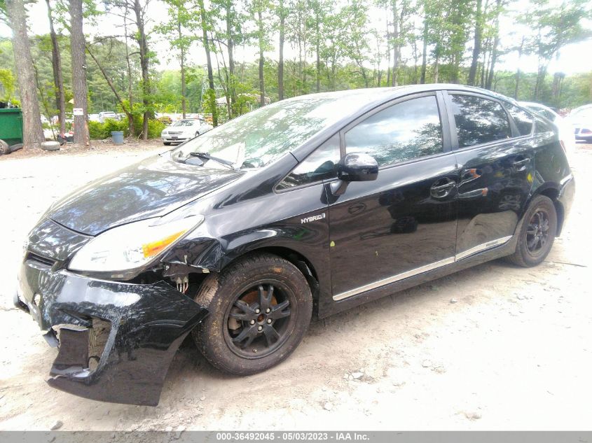 2014 TOYOTA PRIUS FOUR/FIVE/THREE/ONE/TWO - JTDKN3DU5E0382865