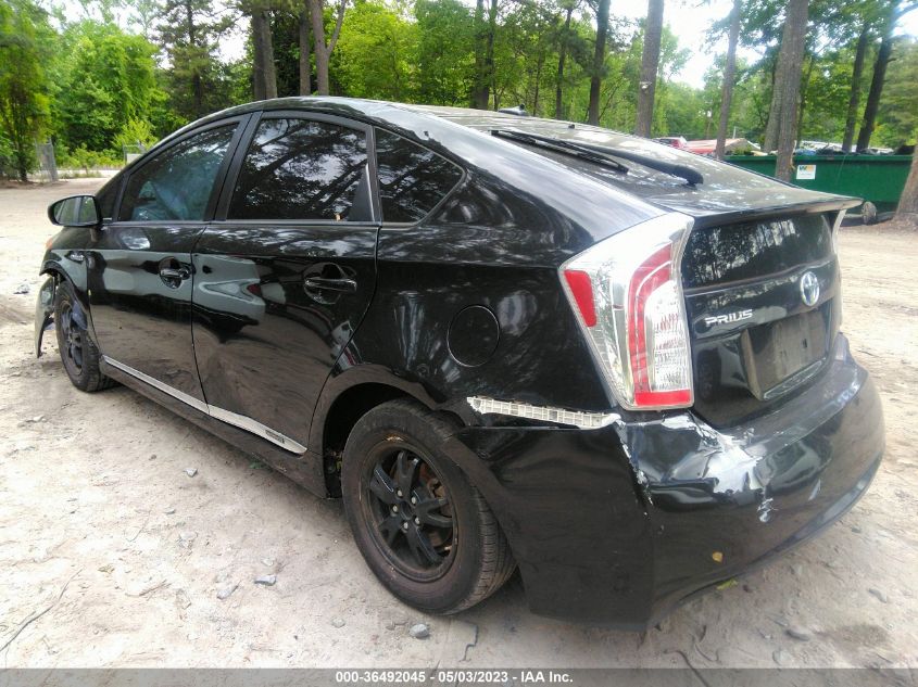2014 TOYOTA PRIUS FOUR/FIVE/THREE/ONE/TWO - JTDKN3DU5E0382865