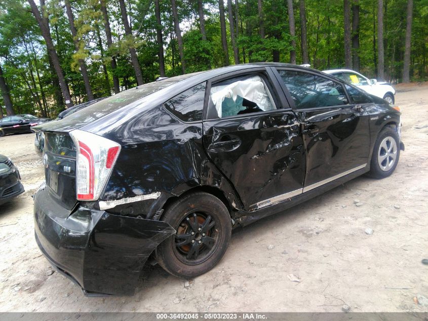 2014 TOYOTA PRIUS FOUR/FIVE/THREE/ONE/TWO - JTDKN3DU5E0382865