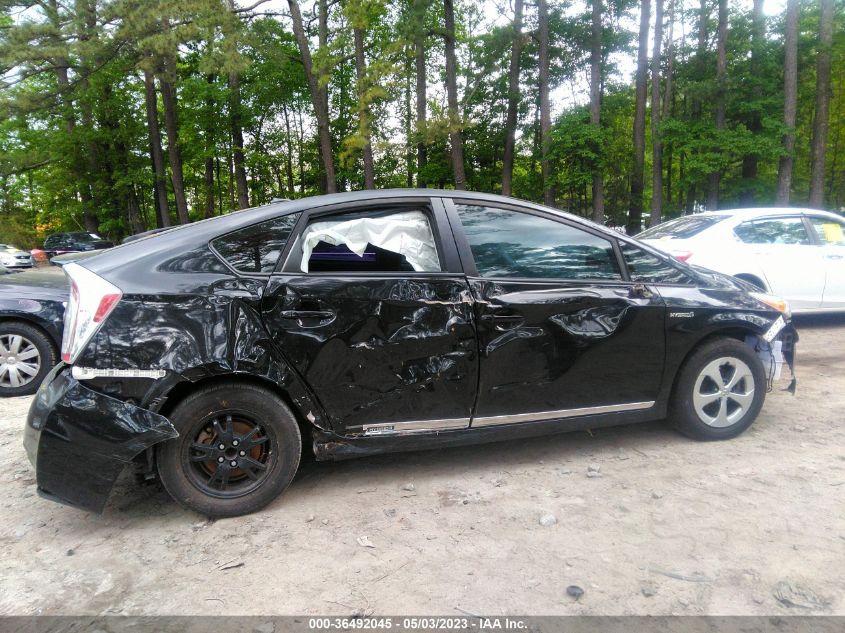 2014 TOYOTA PRIUS FOUR/FIVE/THREE/ONE/TWO - JTDKN3DU5E0382865