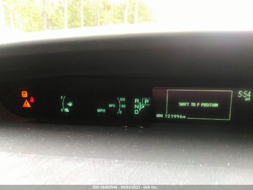 2014 TOYOTA PRIUS FOUR/FIVE/THREE/ONE/TWO - JTDKN3DU5E0382865